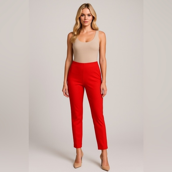 Lela Rose Pants - NWT Pearl by Lela Rose Stretch Cotton Susie Pant Size 6